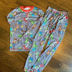 Cuddl Duds kids Disney Toy Story 2-piece long underwear set Medium
